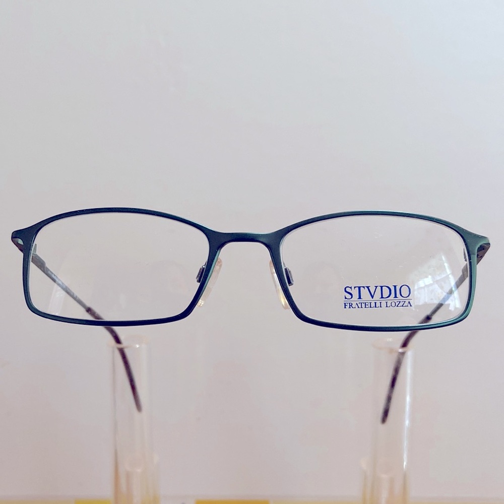 Studio Fratelli Lozza Mens Eyeglass Frame in Hunter Green